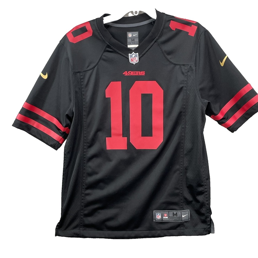 Nike NFL San Francisco 49ers Jersey Medium #10 Jimmy Garoppolo Onfield Football